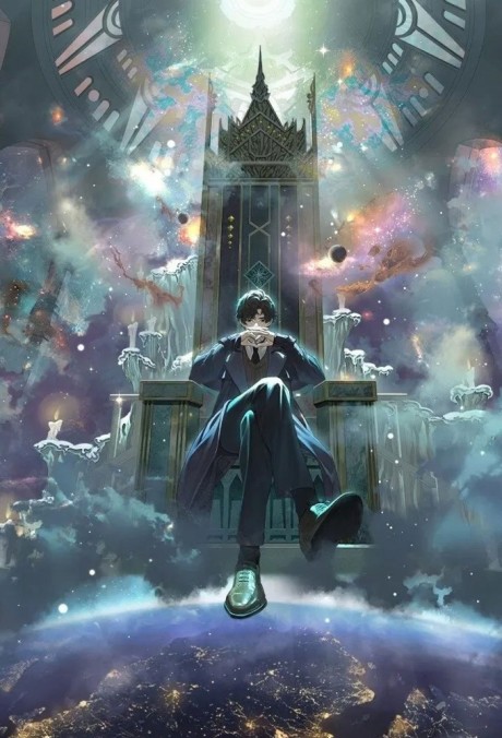 Lord of Mysteries donghua official key visual — Klein Moretti in Victorian-inspired world